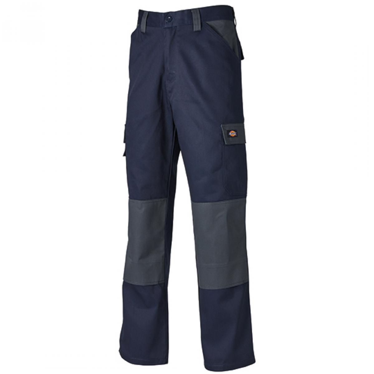 Hersteller: Dickies Herstellernummer: ED24/7 Artikelbezeichnung: Everyday Workwear Bundhose - ED24/7 Farbe: Navy/Grey (Solid)