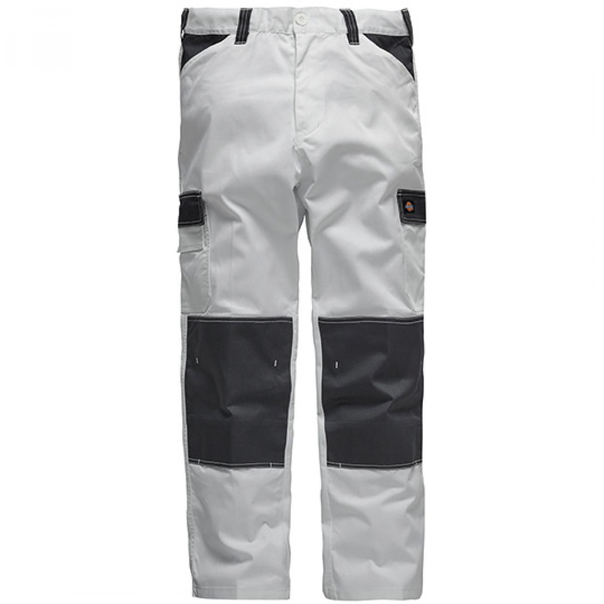 Hersteller: Dickies Herstellernummer: ED24/7 Artikelbezeichnung: Everyday Workwear Bundhose - ED24/7 Farbe: White/Grey (Solid)