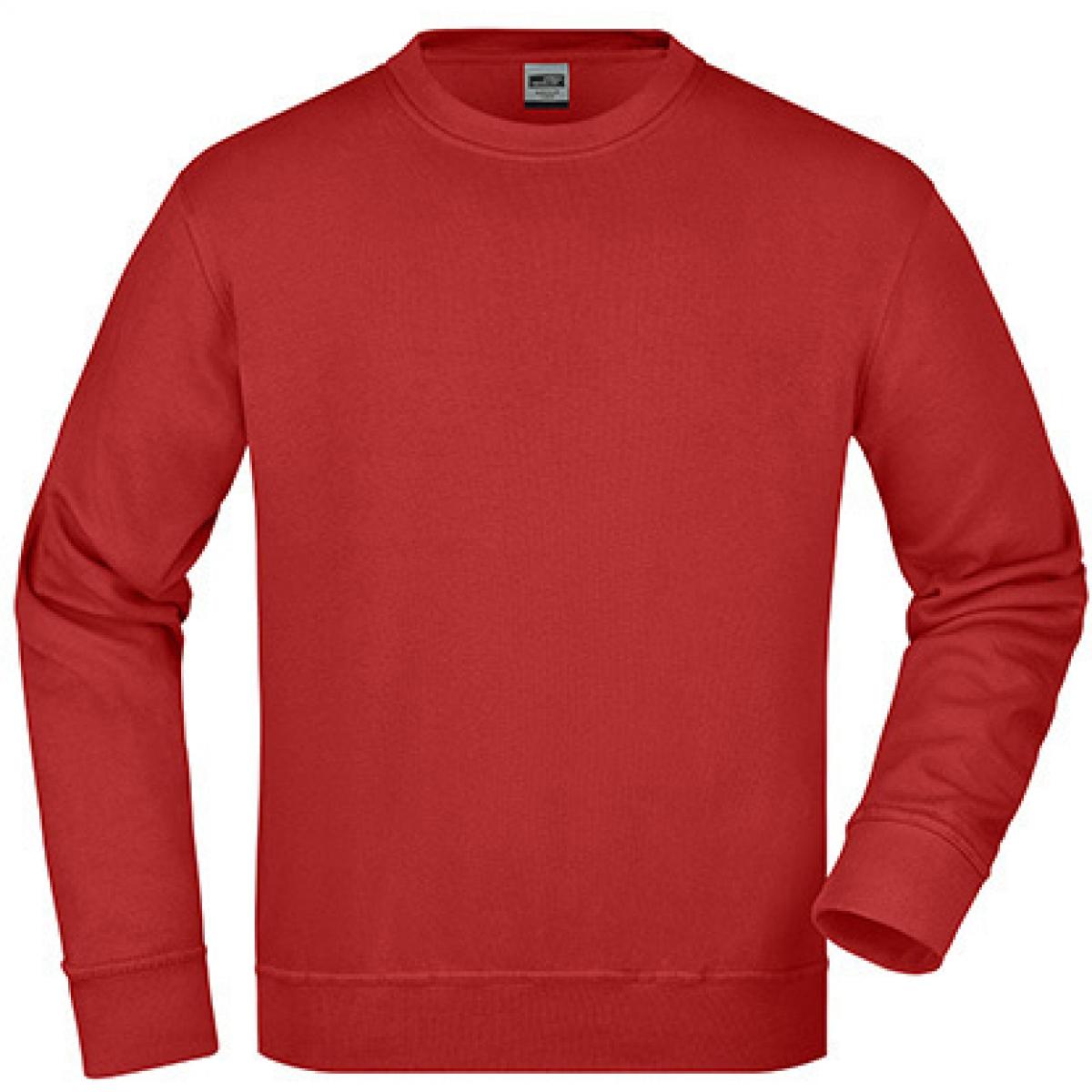 Hersteller: James+Nicholson Herstellernummer: JN840 Artikelbezeichnung: Workwear Sweatshirt / Waschbar bis 60C Farbe: Wine