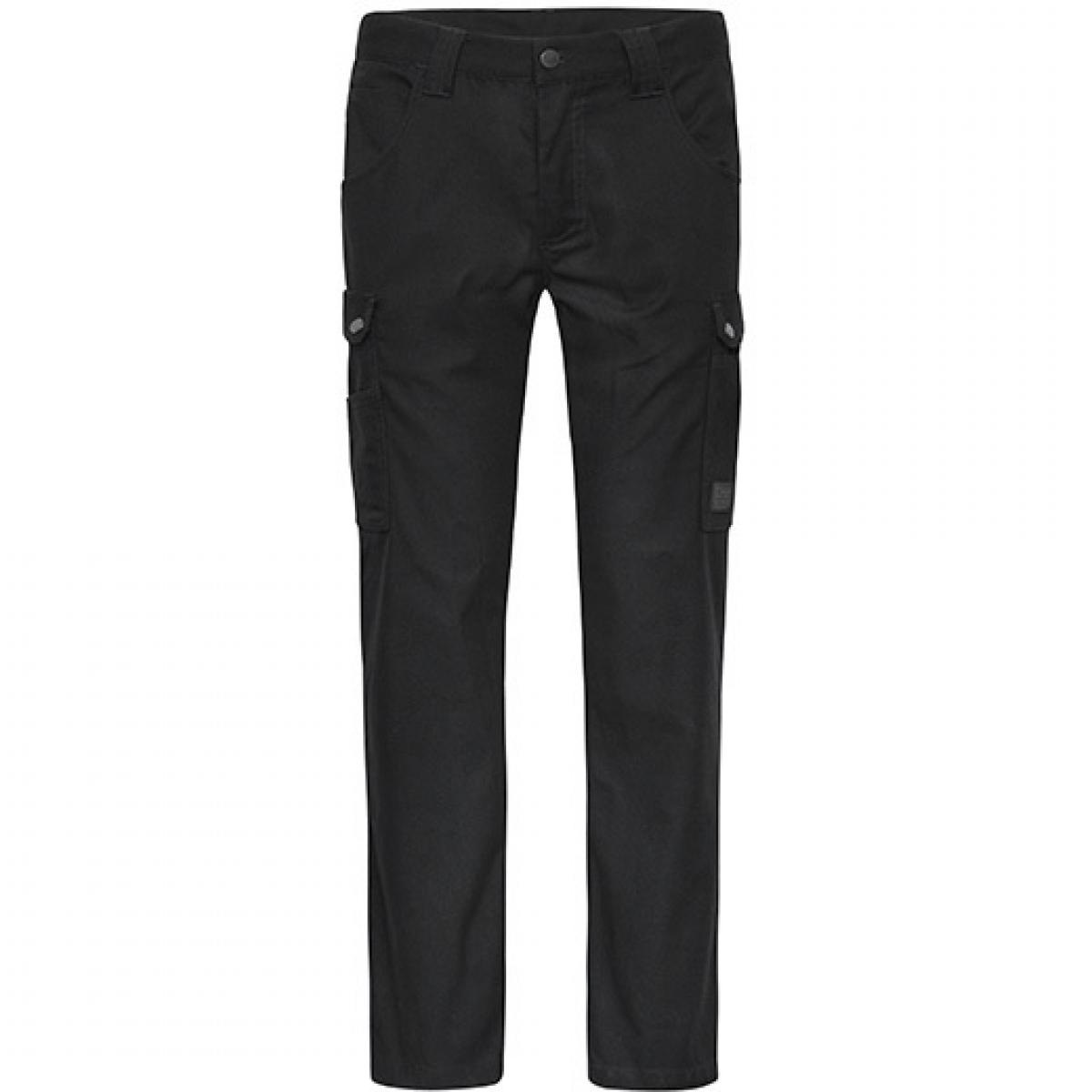 Hersteller: James+Nicholson Herstellernummer: JN877 Artikelbezeichnung: Herren Hose, Workwear Cargo Pants Farbe: Black