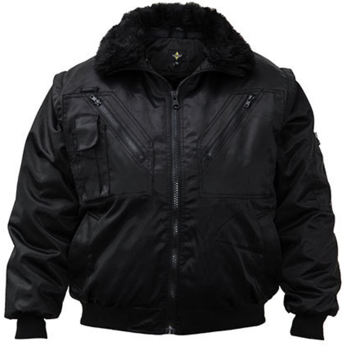 Hersteller: Korntex Herstellernummer: KXPJ Artikelbezeichnung: Pilot Jacket, Vier-in-eins Pilotenjacke Farbe: Black