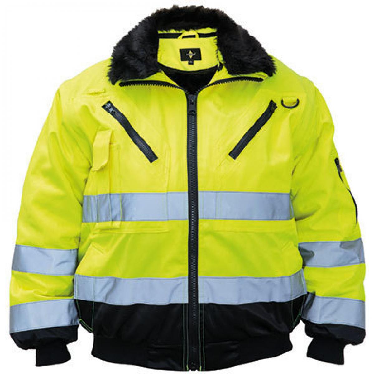 Hersteller: Korntex Herstellernummer: KXPJ Artikelbezeichnung: Pilot Jacket, Vier-in-eins Pilotenjacke Farbe: Signal Yellow
