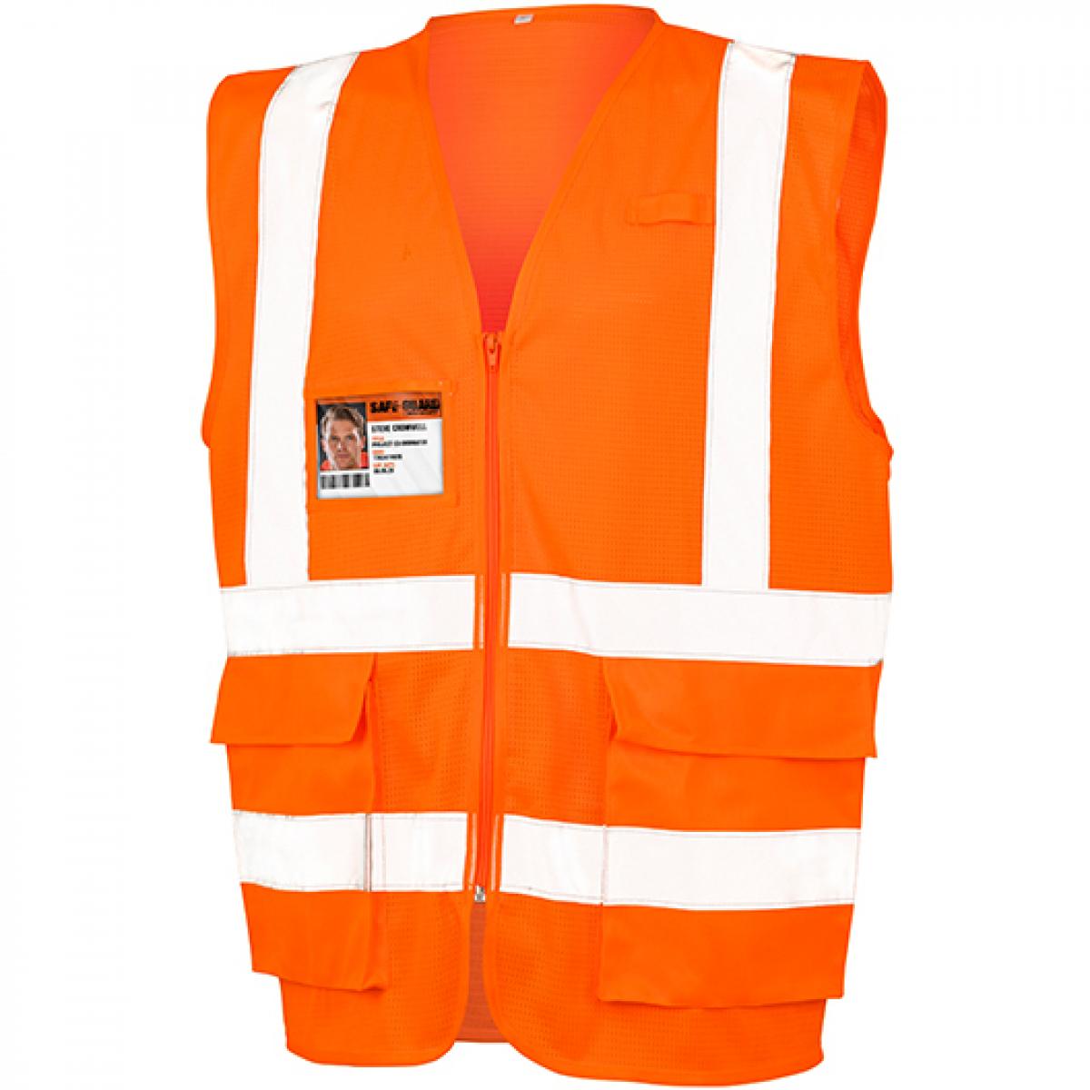 Hersteller: Safe-Guard Herstellernummer: R479X Artikelbezeichnung: Executive Cool Mesh Safety Vest - Sicherheitsweste Farbe: Fluorescent Orange