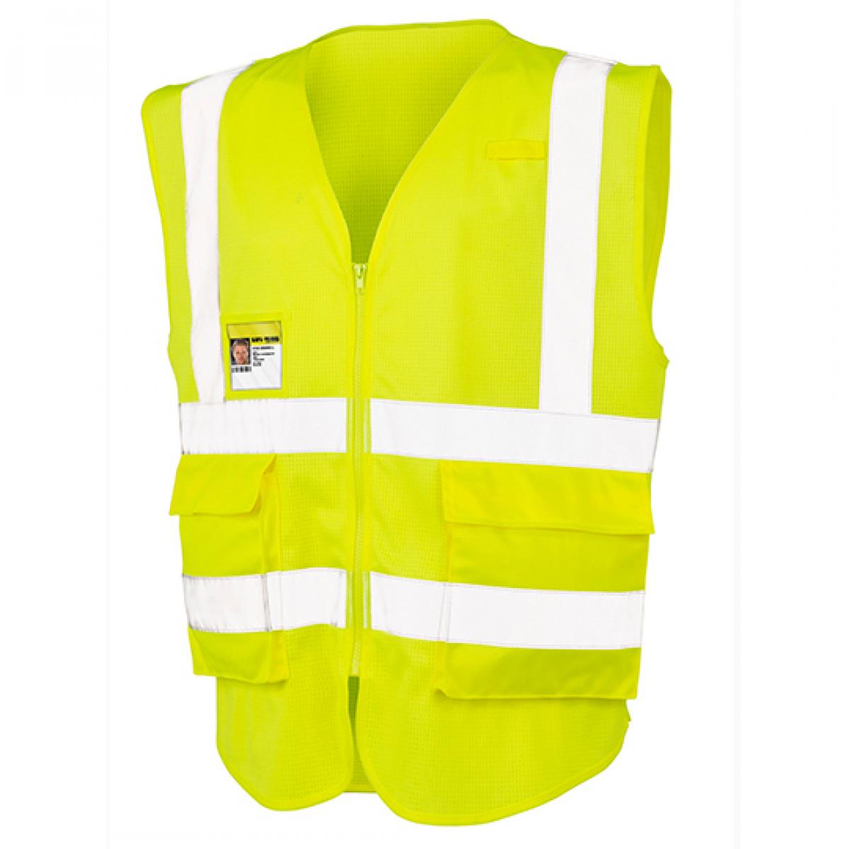 Hersteller: Safe-Guard Herstellernummer: R479X Artikelbezeichnung: Executive Cool Mesh Safety Vest - Sicherheitsweste Farbe: Fluorescent Yellow