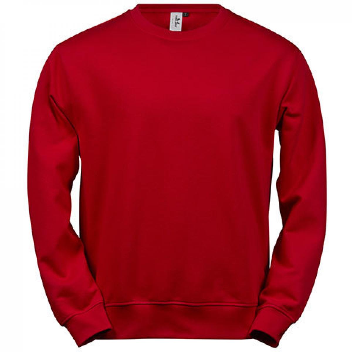 Hersteller: Tee Jays Herstellernummer: 5100 Artikelbezeichnung: Power Sweatshirt - Waschbar bis 60 °C Farbe: Red