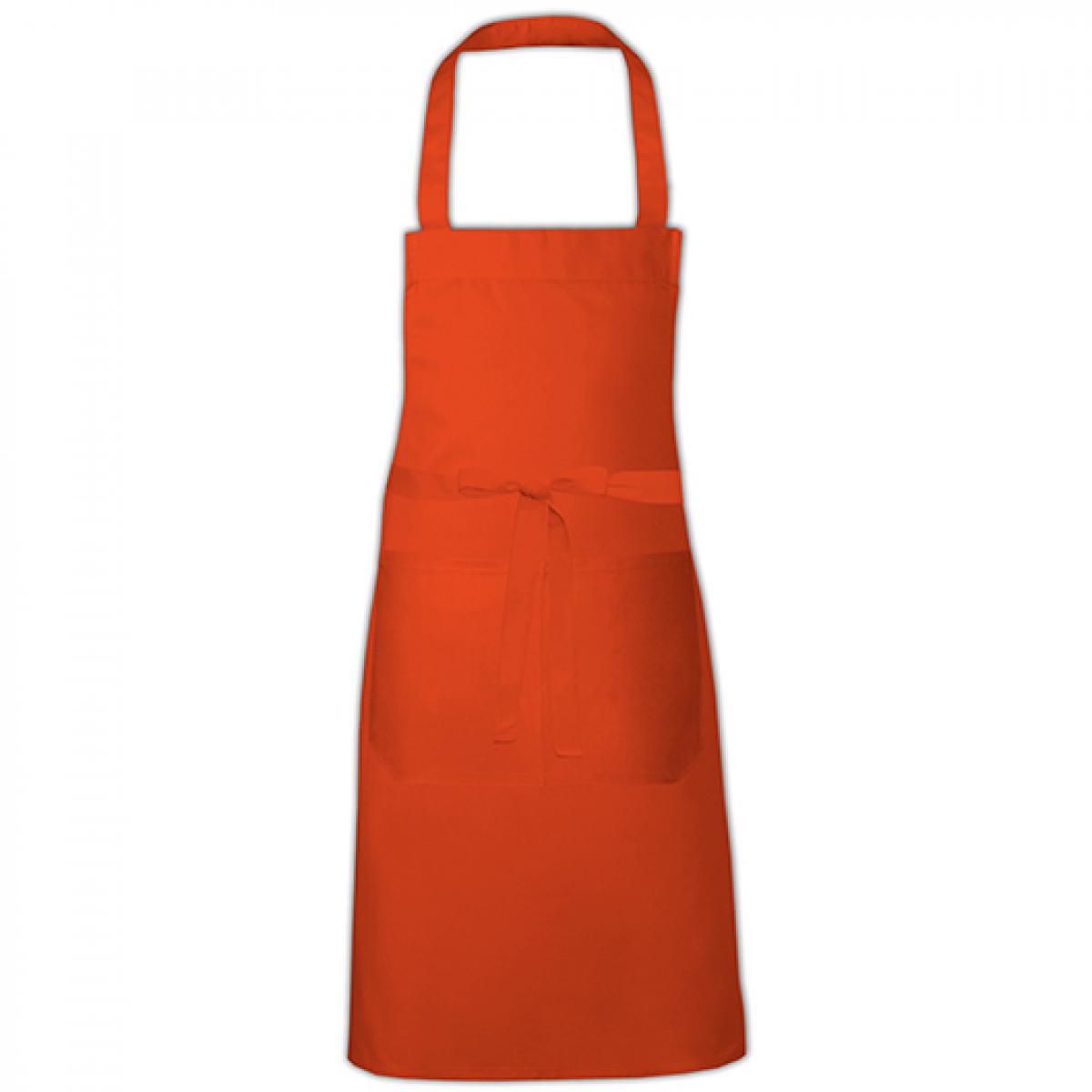 Hersteller: Link Kitchen Wear Herstellernummer: HS8073EU Artikelbezeichnung: Hobby Apron - EU Production - Kochschürze - Waschbar bis 60C Farbe: Orange (ca. Pantone 1655)