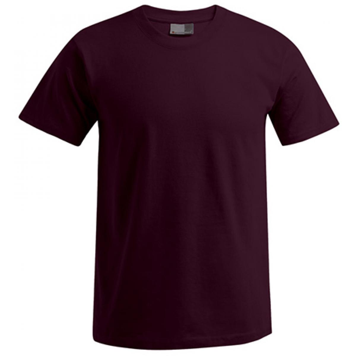 Hersteller: Promodoro Herstellernummer: 3000/3099 Artikelbezeichnung: Men´s Premium Herren T-Shirt - bis 5XL Farbe: Burgundy