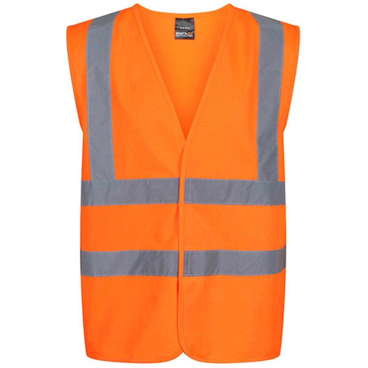 Hersteller: Regatta High Visibility Herstellernummer: TRS195 Artikelbezeichnung: Pro Hi Vis Vest - Sicherheitsveste Farbe: Orange