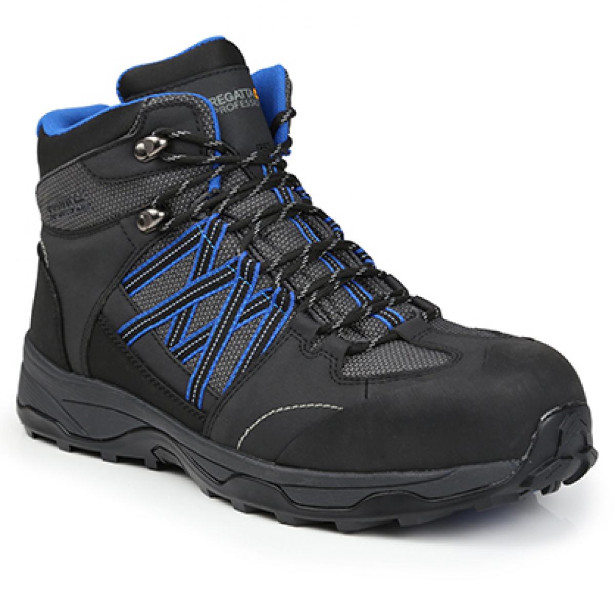 Hersteller: Regatta Safety Footwear Herstellernummer: TRK202 Artikelbezeichnung: Claystone S3 Safety Hiker - Sicherheitsschuhe Farbe: Briar/Oxford Blue
