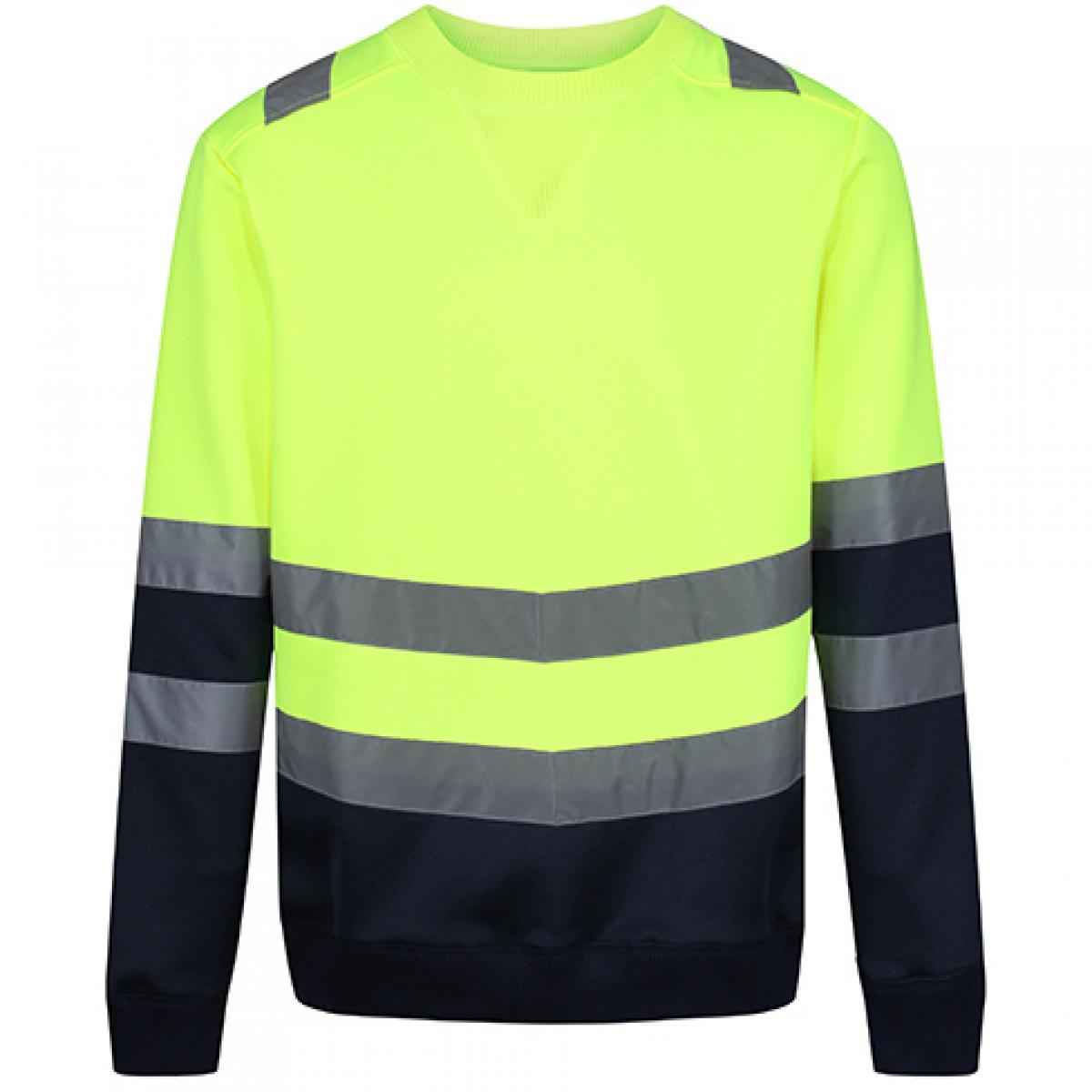 Hersteller: Regatta High Visibility Herstellernummer: TRF656 Artikelbezeichnung: Pro Hi Vis Sweat Top - Sicherheitssweatshirt Farbe: Yellow