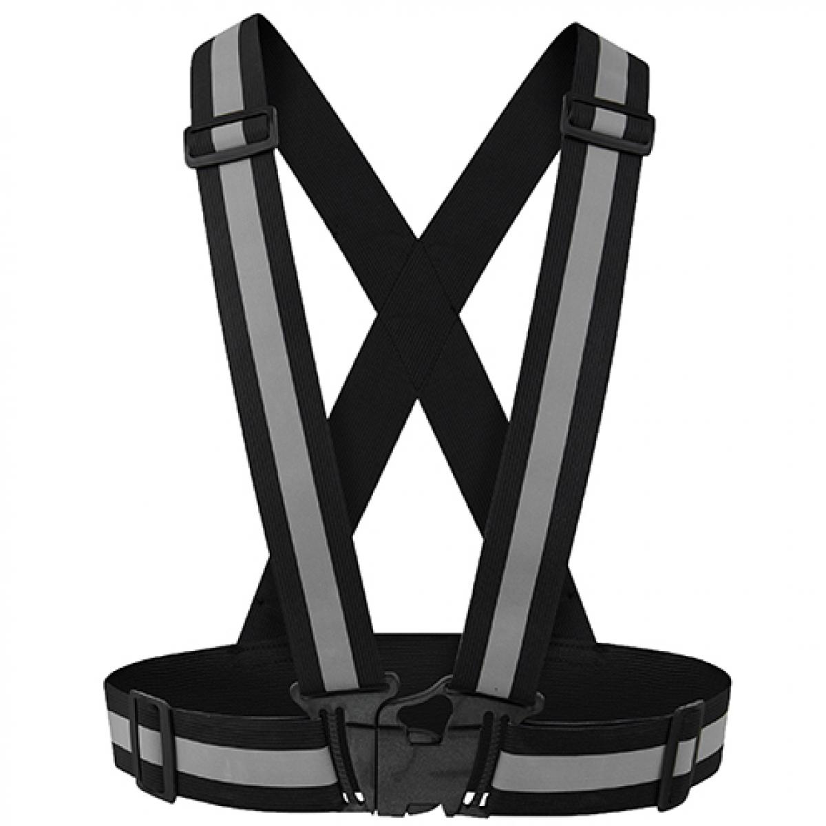 Hersteller: Korntex Herstellernummer: KXZBAND Artikelbezeichnung: Reflective Body Belt Prague Sicherheitsweste Farbe: Black