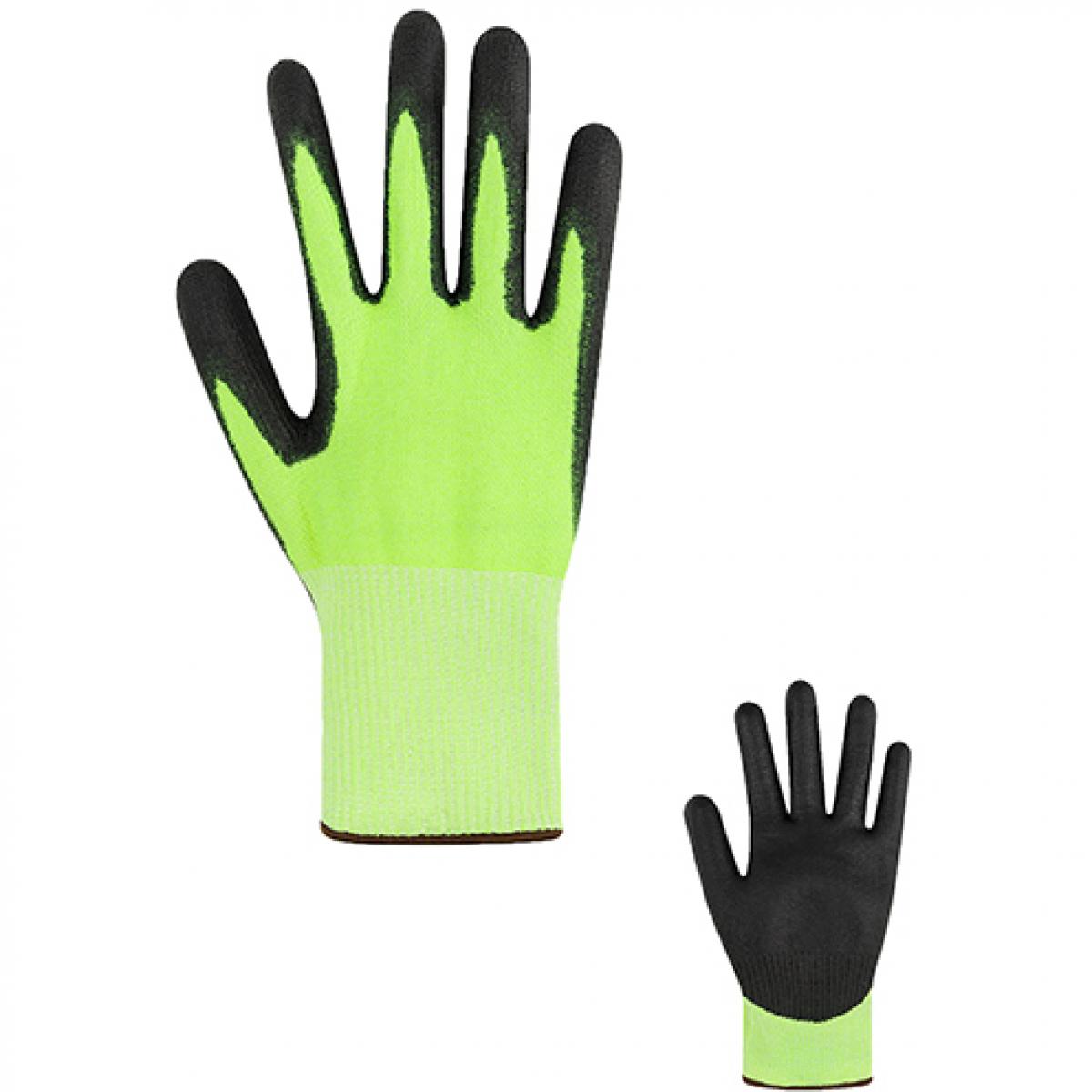 Hersteller: Korntex Herstellernummer: HSCUT Artikelbezeichnung: Cut-Resistant Gloves Adana Schnittschutzhandschuh Farbe: Yellow/Black