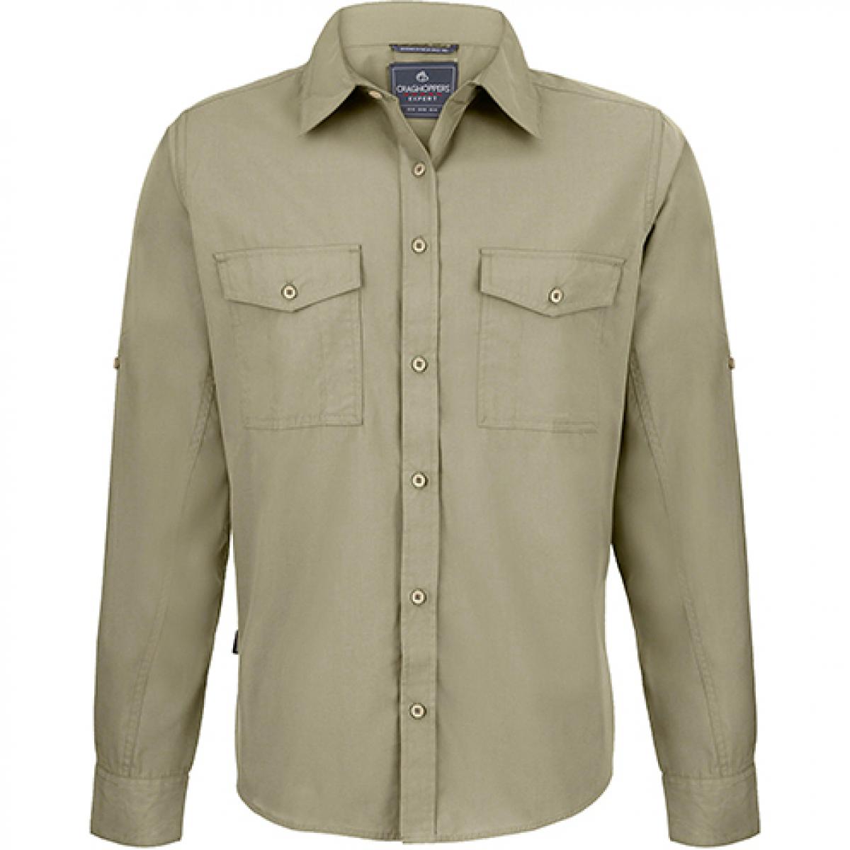 Hersteller: Craghoppers Expert Herstellernummer: CES001 Artikelbezeichnung: Expert Kiwi Long Sleeved Shirt Farbe: Pebble