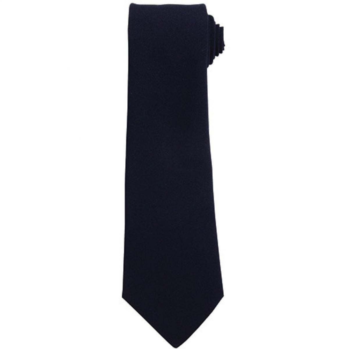 Hersteller: Premier Workwear Herstellernummer: PR700 Artikelbezeichnung: Work Tie Farbe: Navy (ca. Pantone 2766)