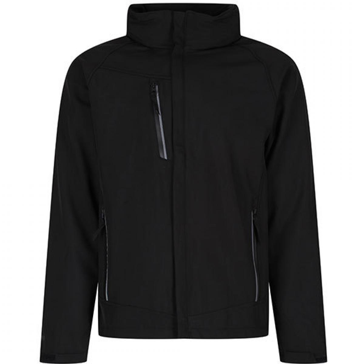 Hersteller: Regatta Herstellernummer: TRA670 Artikelbezeichnung: Herren Apex Waterproof Breathable Softshell Jacket Farbe: Black