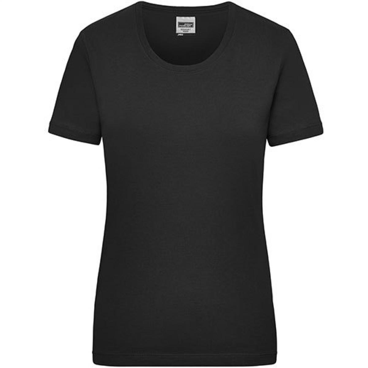 Hersteller: James+Nicholson Herstellernummer: JN 802 Artikelbezeichnung: Workwear-T Women Damen T-Shirt Farbe: Black
