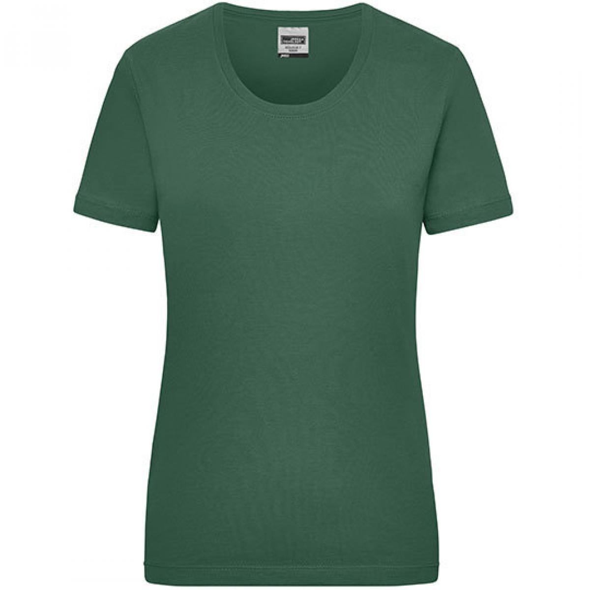 Hersteller: James+Nicholson Herstellernummer: JN 802 Artikelbezeichnung: Workwear-T Women Damen T-Shirt Farbe: Dark Green