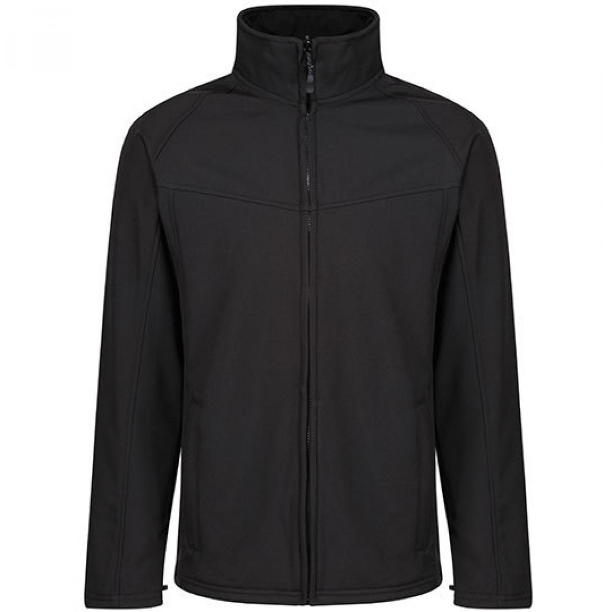 Hersteller: Regatta Herstellernummer: TRA642 Artikelbezeichnung: Herren Uproar Softshell Jacket Farbe: Black/Black