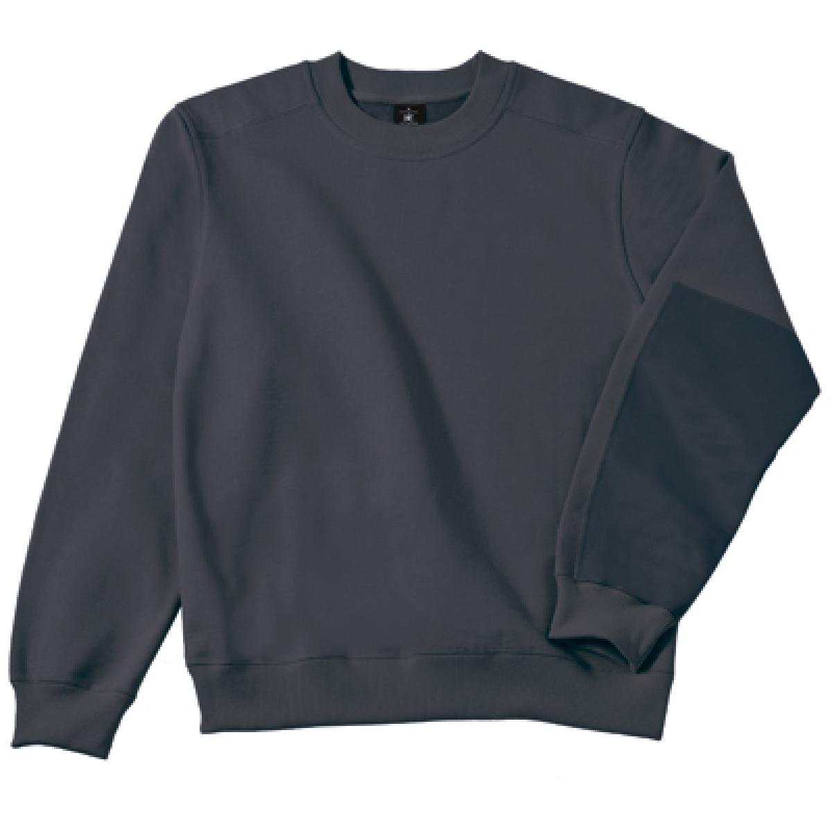 Hersteller: B&C Pro Collection Herstellernummer: WUC20 Artikelbezeichnung: Hero Pro Workwear Sweatshirt + Waschbar bis 60 °C Farbe: Dark Grey (Solid)