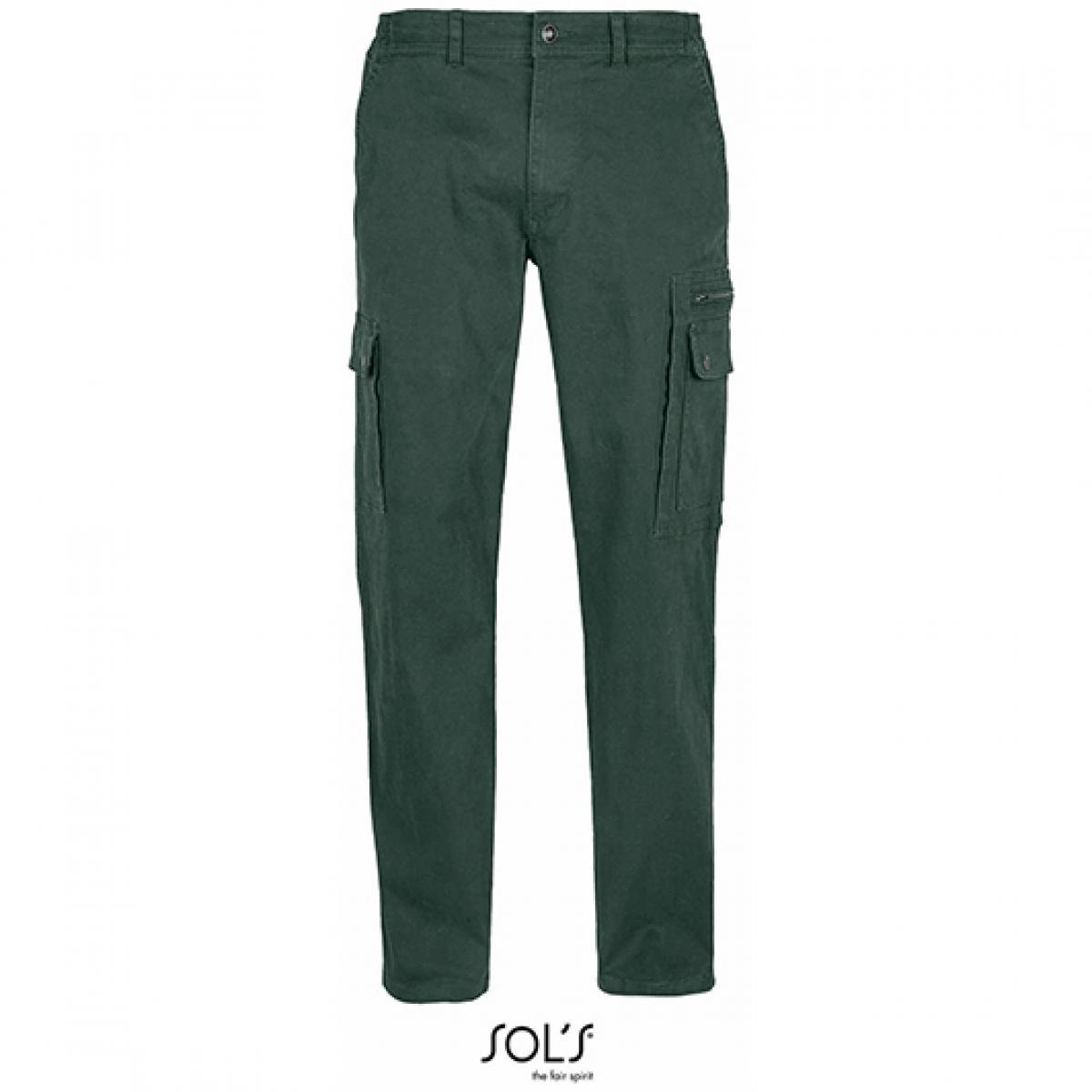 Hersteller: SOLs Herstellernummer: 03820 Artikelbezeichnung: Men´s Docker Pants - Herren Arbeitshose Farbe: Forest Green