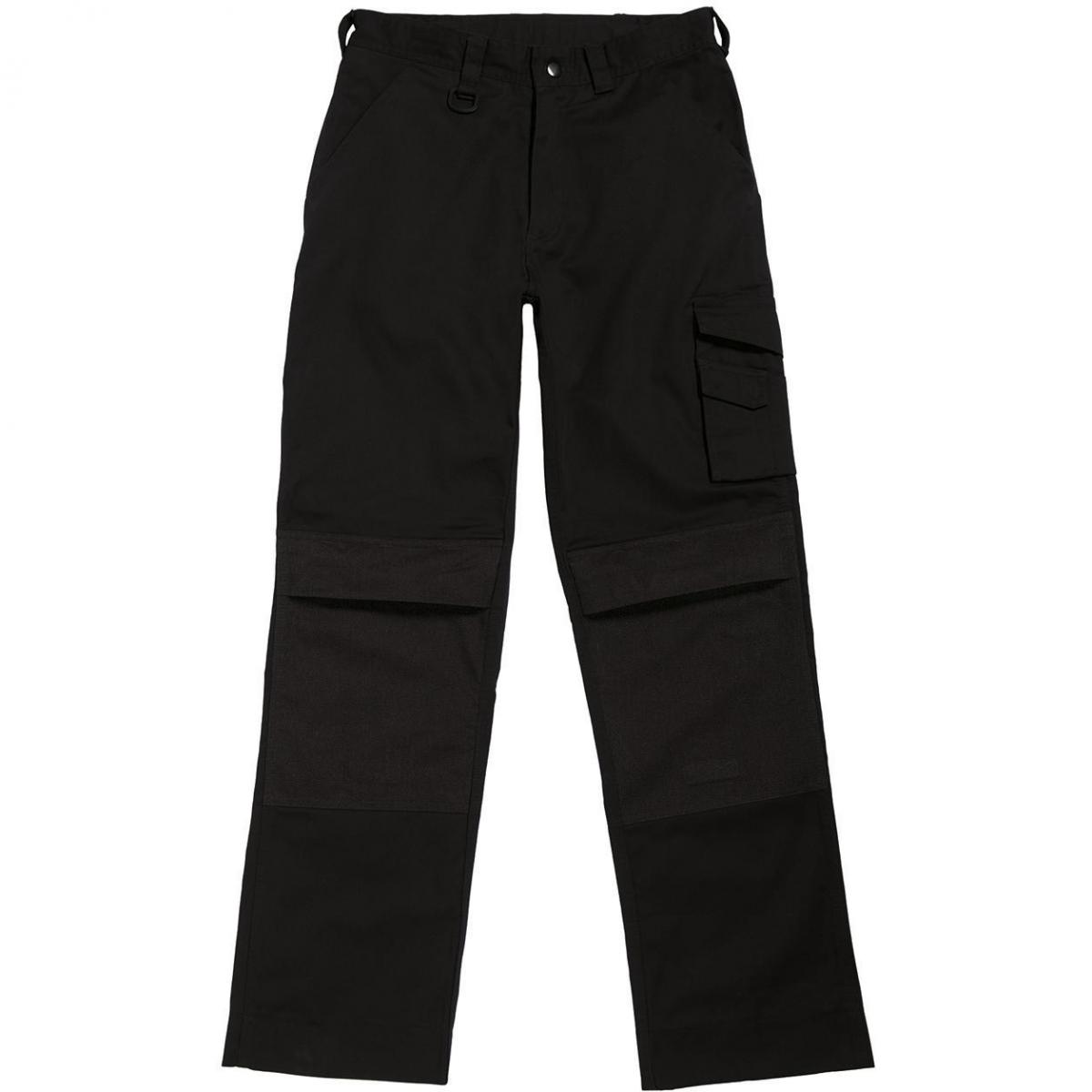 Hersteller: B&C Pro Collection Herstellernummer: BUC50 Artikelbezeichnung: Basic Workwear Trousers Einschubtaschen für Kniepolster Farbe: Black