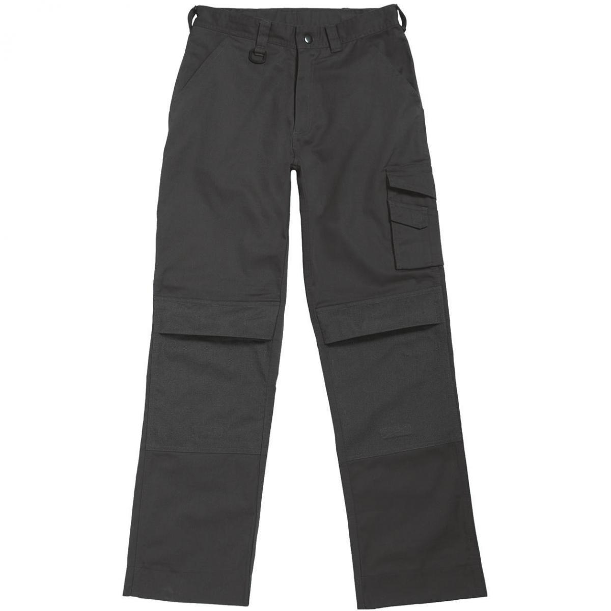 Hersteller: B&C Pro Collection Herstellernummer: BUC50 Artikelbezeichnung: Basic Workwear Trousers Einschubtaschen für Kniepolster Farbe: Steel Grey