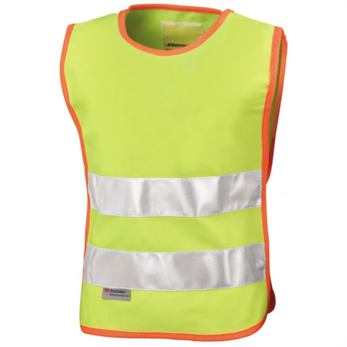 Hersteller: Result Herstellernummer: R212J Artikelbezeichnung: Kinder Sicherheitsweste - Junior Safety Tabard | EN 1150 Spe Farbe: Fluorescent Yellow