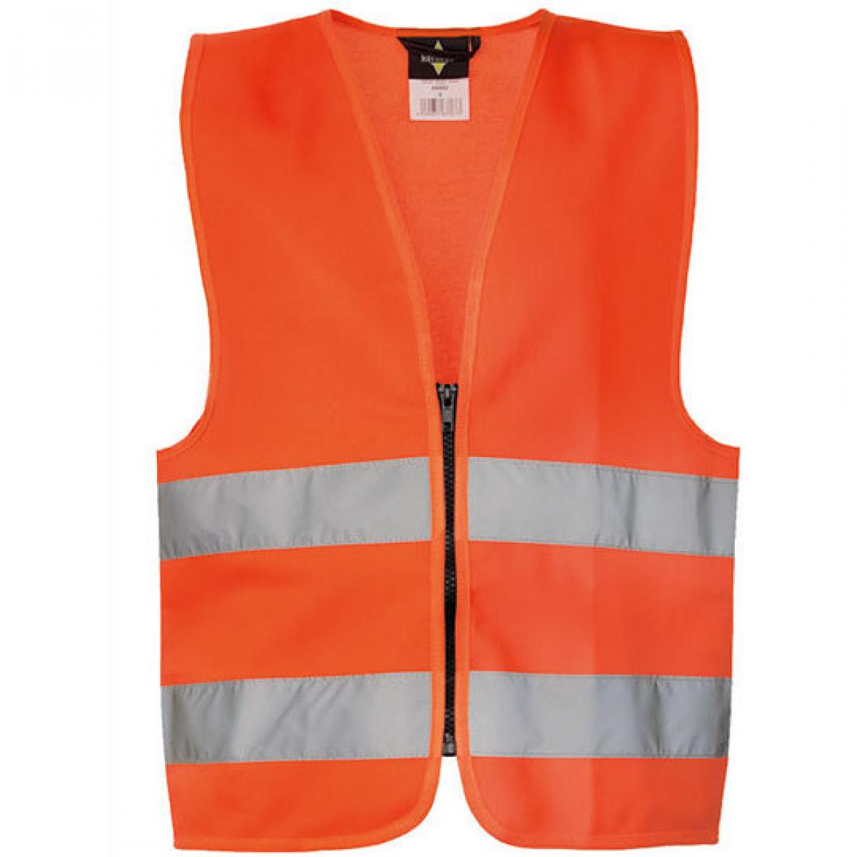 Hersteller: Korntex Herstellernummer: KWRX Artikelbezeichnung: Kinder Safety Vest for Kids with Zipper EN1150 Farbe: Signal Orange