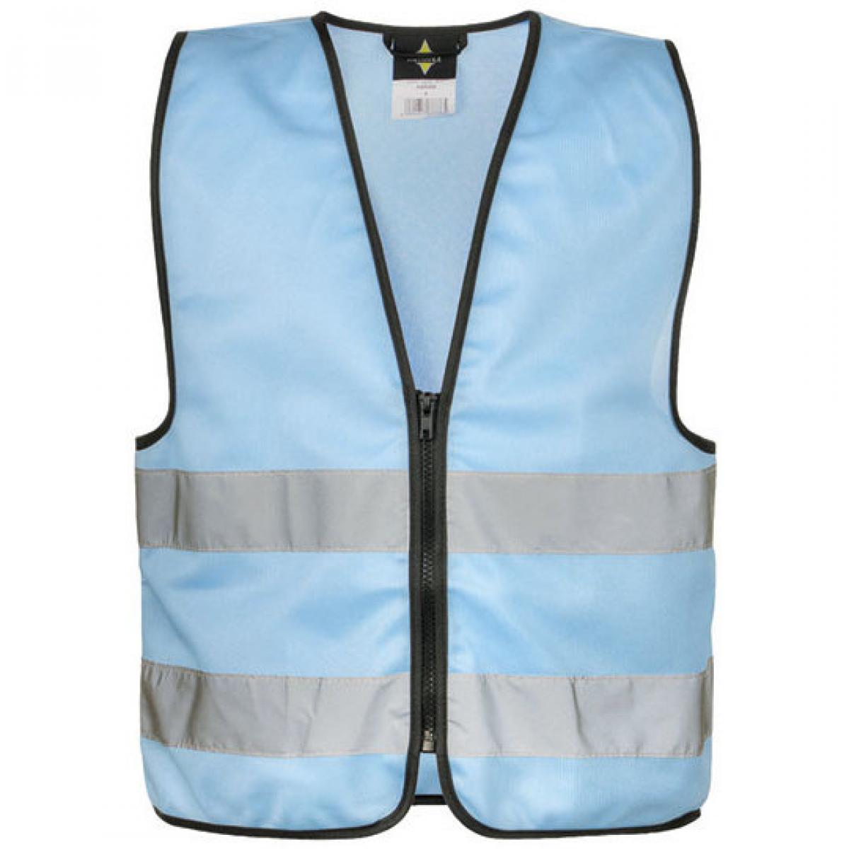 Hersteller: Korntex Herstellernummer: KWRX Artikelbezeichnung: Kinder Safety Vest for Kids with Zipper EN1150 Farbe: Sky Blue