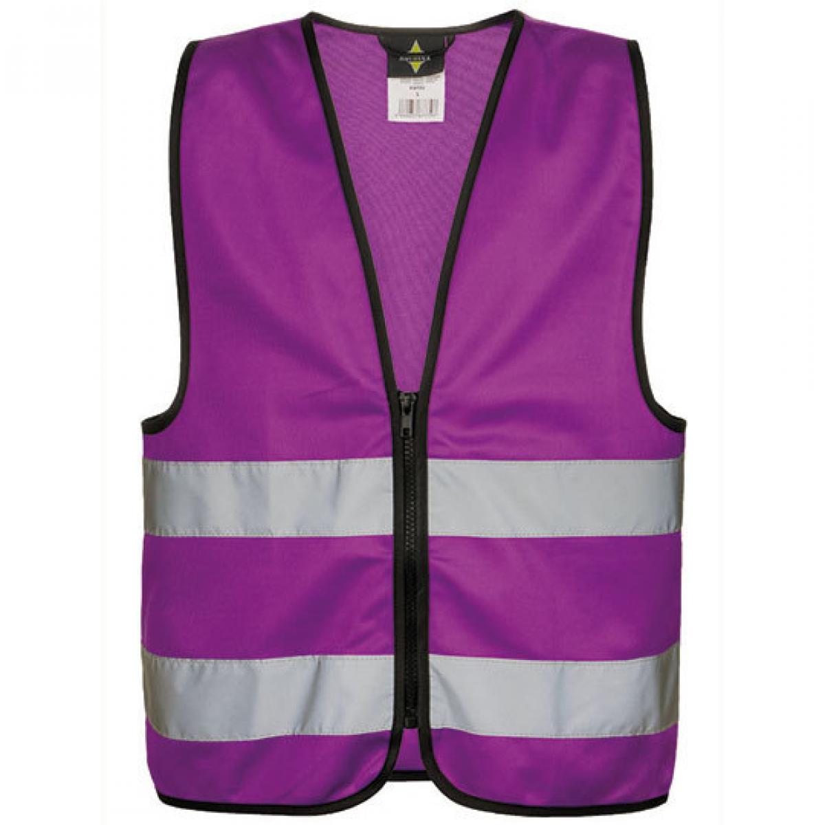 Hersteller: Korntex Herstellernummer: KWRX Artikelbezeichnung: Kinder Safety Vest for Kids with Zipper EN1150 Farbe: Violett