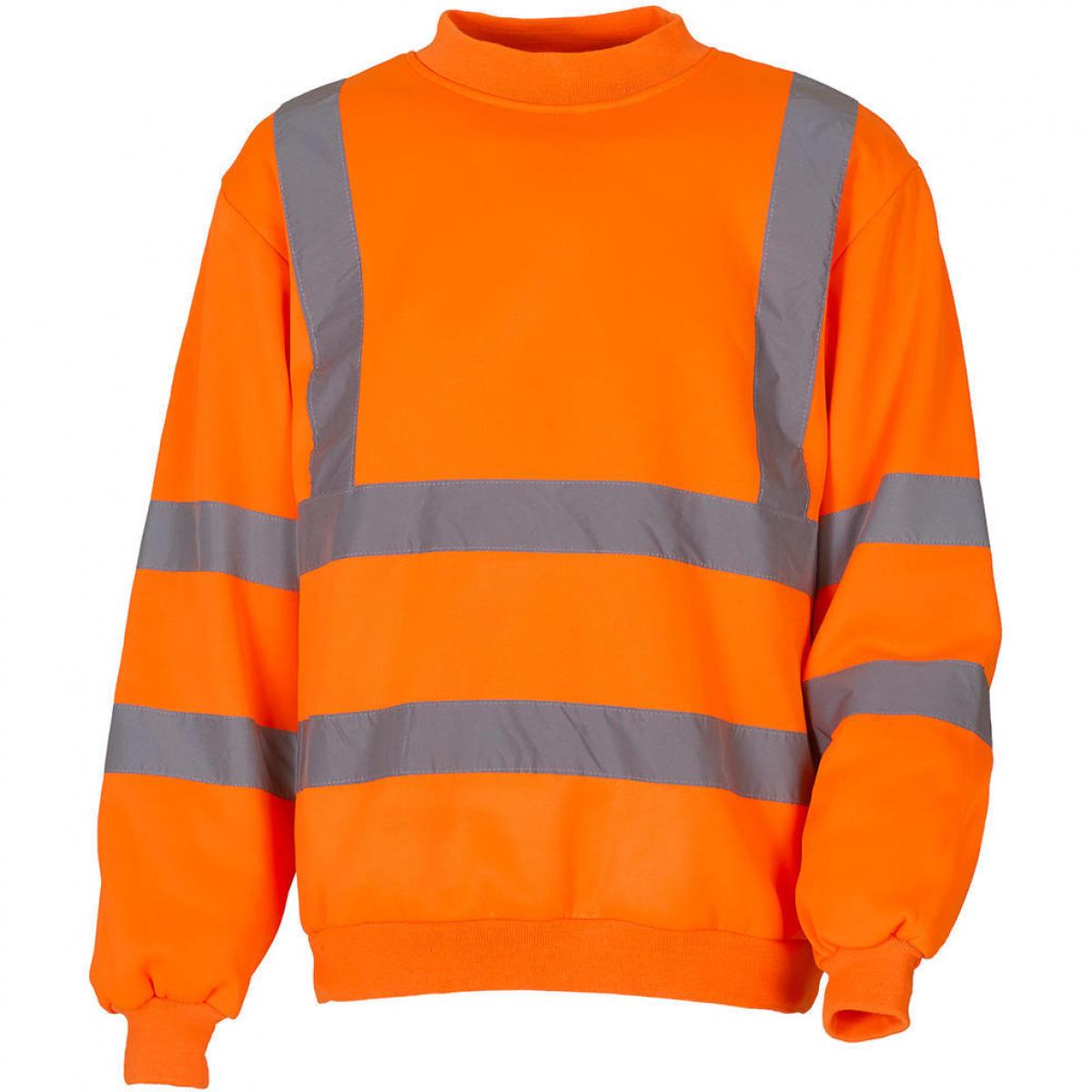 Hersteller: YOKO Herstellernummer: HVJ510 Artikelbezeichnung: Fluo Sweatshirt - HiVis Sicherheitssweatshirt Farbe: Fluo Orange