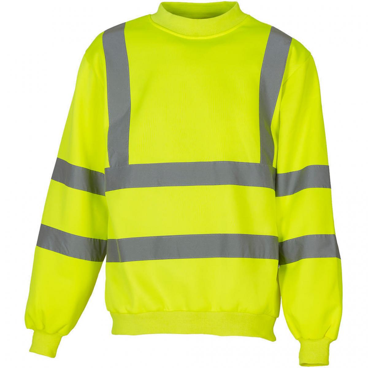 Hersteller: YOKO Herstellernummer: HVJ510 Artikelbezeichnung: Fluo Sweatshirt - HiVis Sicherheitssweatshirt Farbe: Fluo Yellow