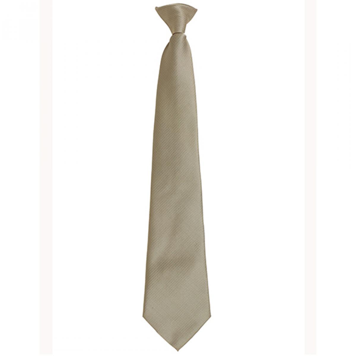 Hersteller: Premier Workwear Herstellernummer: PR785 Artikelbezeichnung: ´Colours´ Fashion Clip Tie Farbe: Khaki (ca. Pantone 452C)