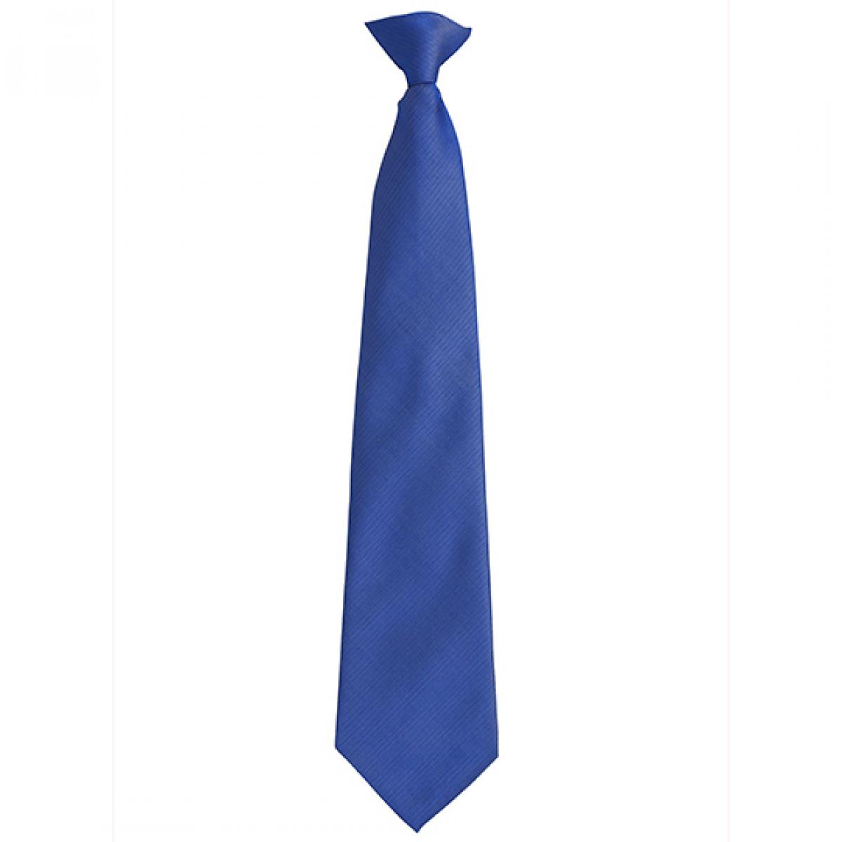 Hersteller: Premier Workwear Herstellernummer: PR785 Artikelbezeichnung: ´Colours´ Fashion Clip Tie Farbe: Royal (ca. Pantone 661C)