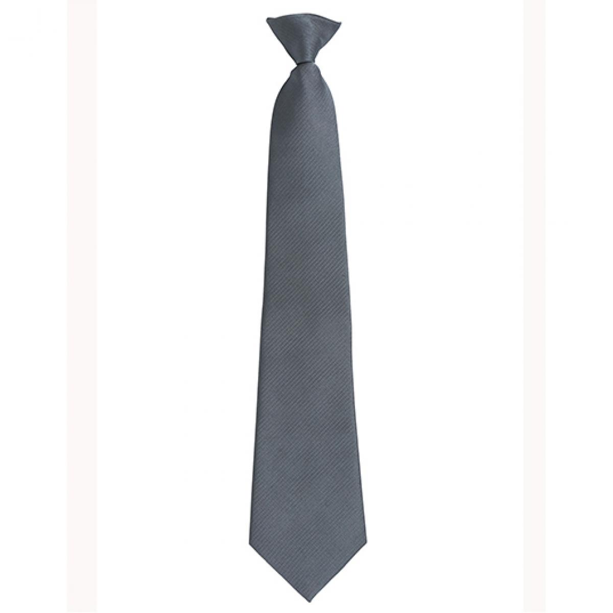 Hersteller: Premier Workwear Herstellernummer: PR785 Artikelbezeichnung: ´Colours´ Fashion Clip Tie Farbe: Dark Grey (ca. Pantone 431)