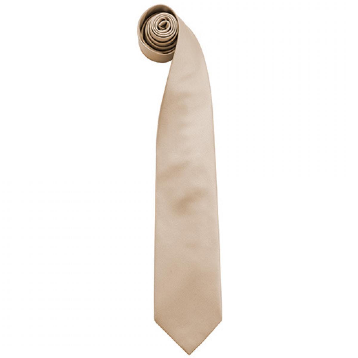 Hersteller: Premier Workwear Herstellernummer: PR765 Artikelbezeichnung: Krawatte Uni-Fashion / Colours Farbe: Khaki (ca. Pantone 452C)