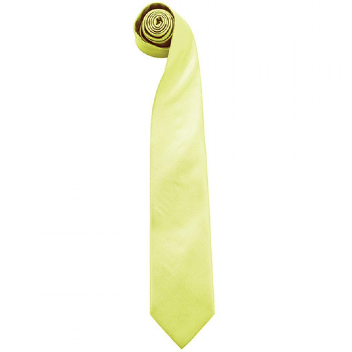 Hersteller: Premier Workwear Herstellernummer: PR765 Artikelbezeichnung: Krawatte Uni-Fashion / Colours Farbe: Lime (ca. Pantone 617C)