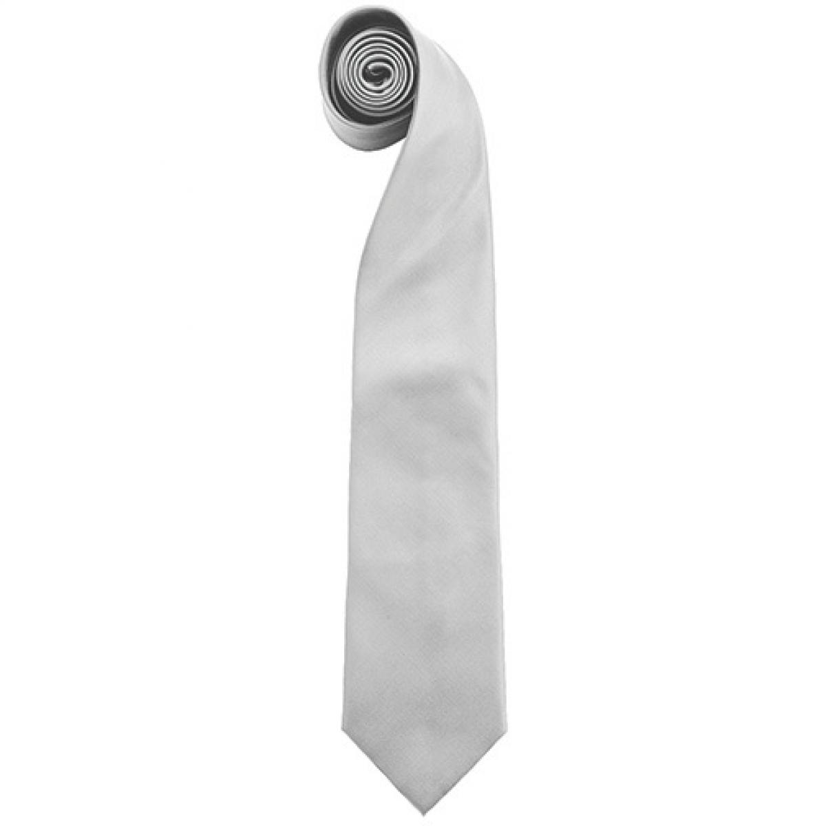 Hersteller: Premier Workwear Herstellernummer: PR765 Artikelbezeichnung: Krawatte Uni-Fashion / Colours Farbe: Pale Grey (Silver) (ca. Pantone 420 C)