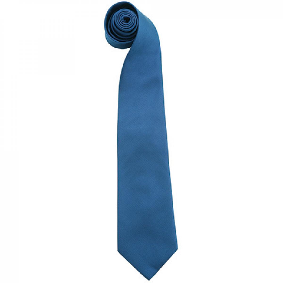 Hersteller: Premier Workwear Herstellernummer: PR765 Artikelbezeichnung: Krawatte Uni-Fashion / Colours Farbe: Royal (ca. Pantone 661C)
