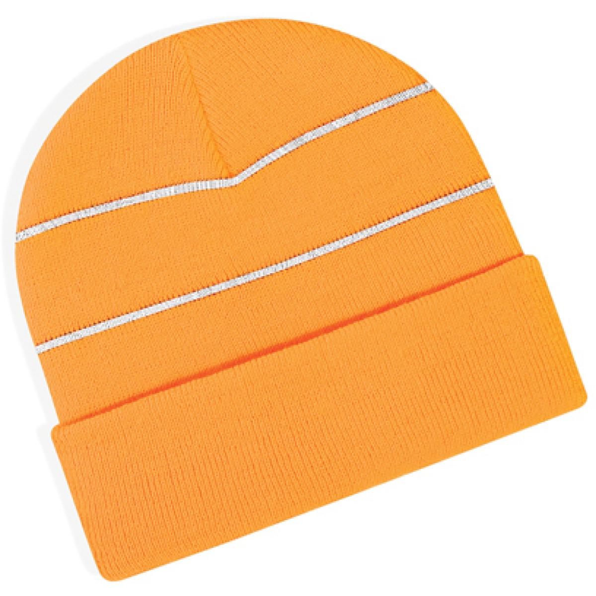 Hersteller: Beechfield Herstellernummer: B42 Artikelbezeichnung: Enhanced-Viz Beanie Wintermütze Farbe: Fluorescent Orange