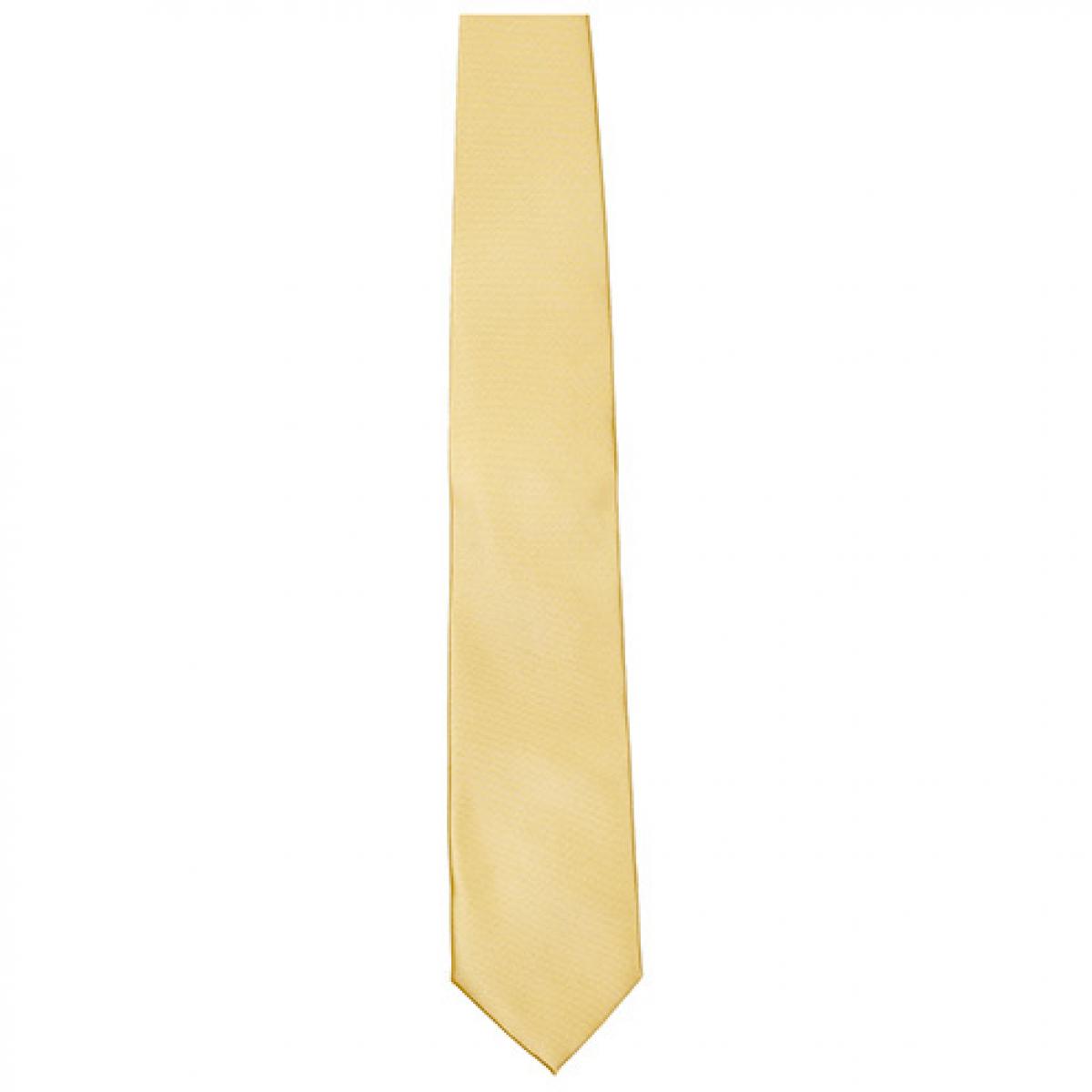 Hersteller: TYTO Herstellernummer: TT901 Artikelbezeichnung: Satin Tie / 144 x 8,5cm /  Zu 100% von Hand genäht Farbe: Gold