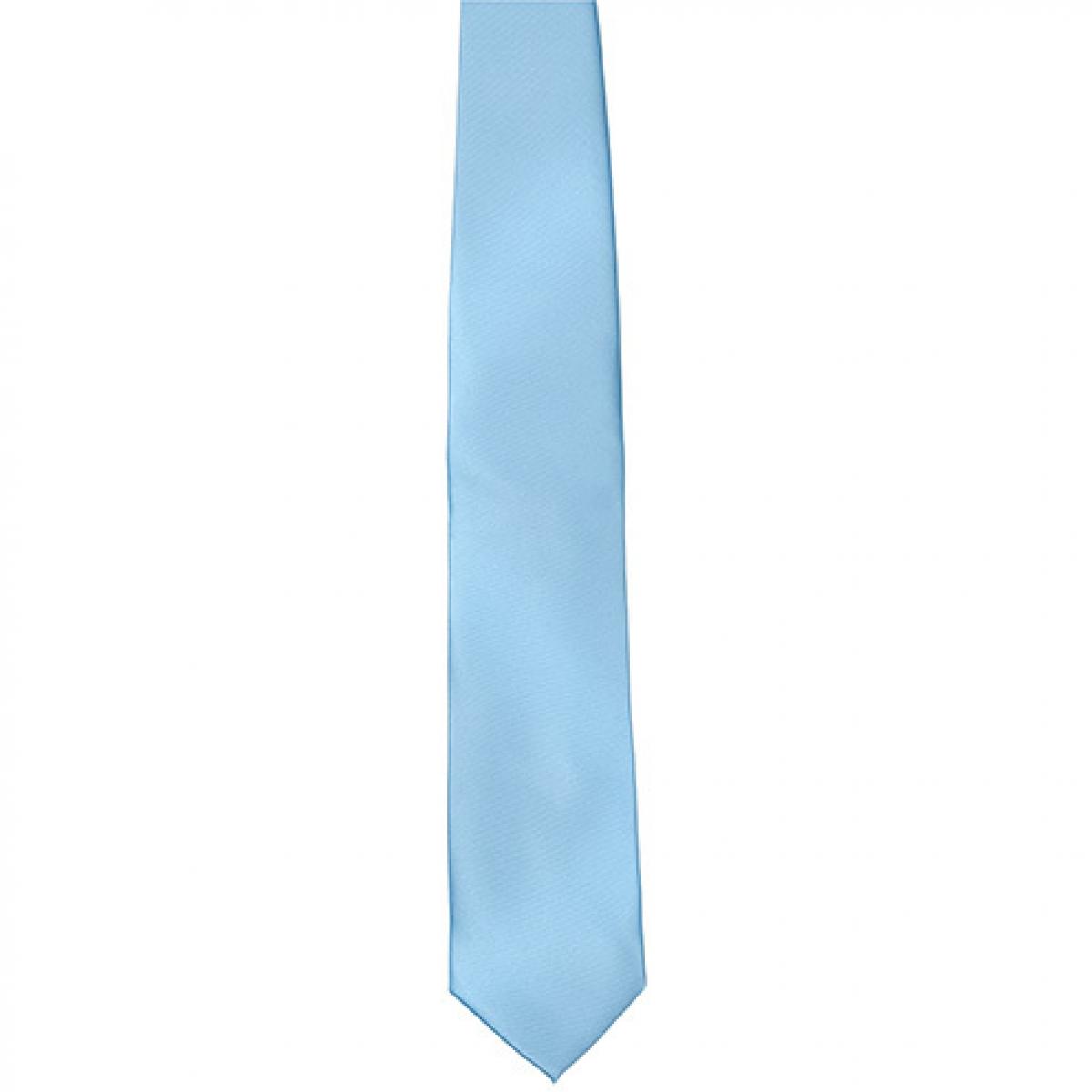 Hersteller: TYTO Herstellernummer: TT901 Artikelbezeichnung: Satin Tie / 144 x 8,5cm /  Zu 100% von Hand genäht Farbe: Light Blue
