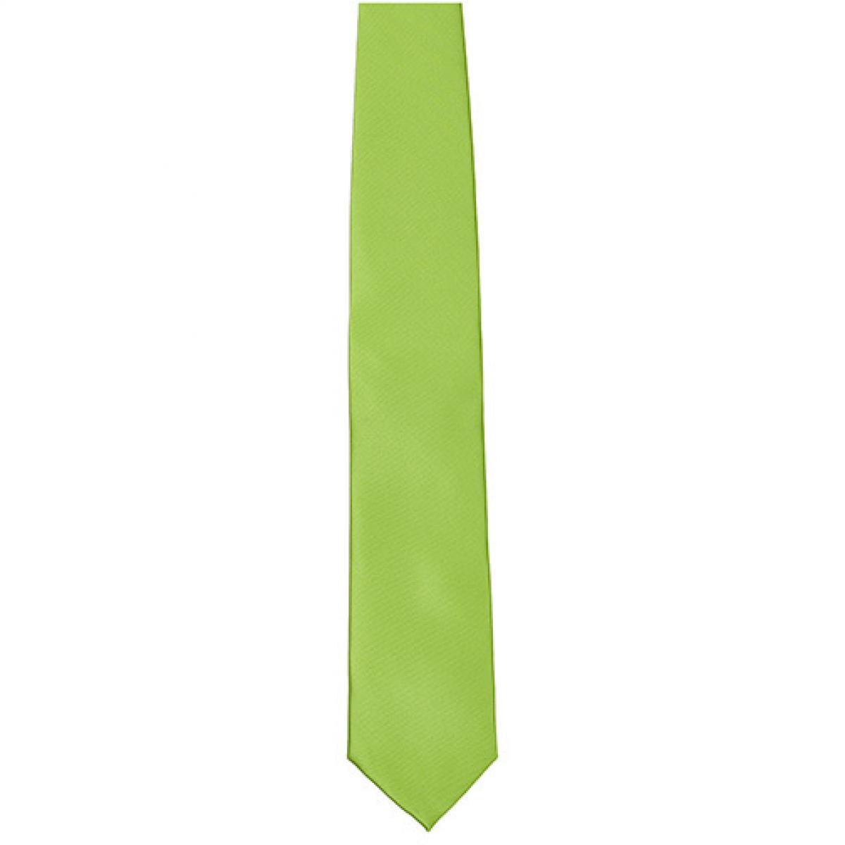 Hersteller: TYTO Herstellernummer: TT901 Artikelbezeichnung: Satin Tie / 144 x 8,5cm /  Zu 100% von Hand genäht Farbe: Lime