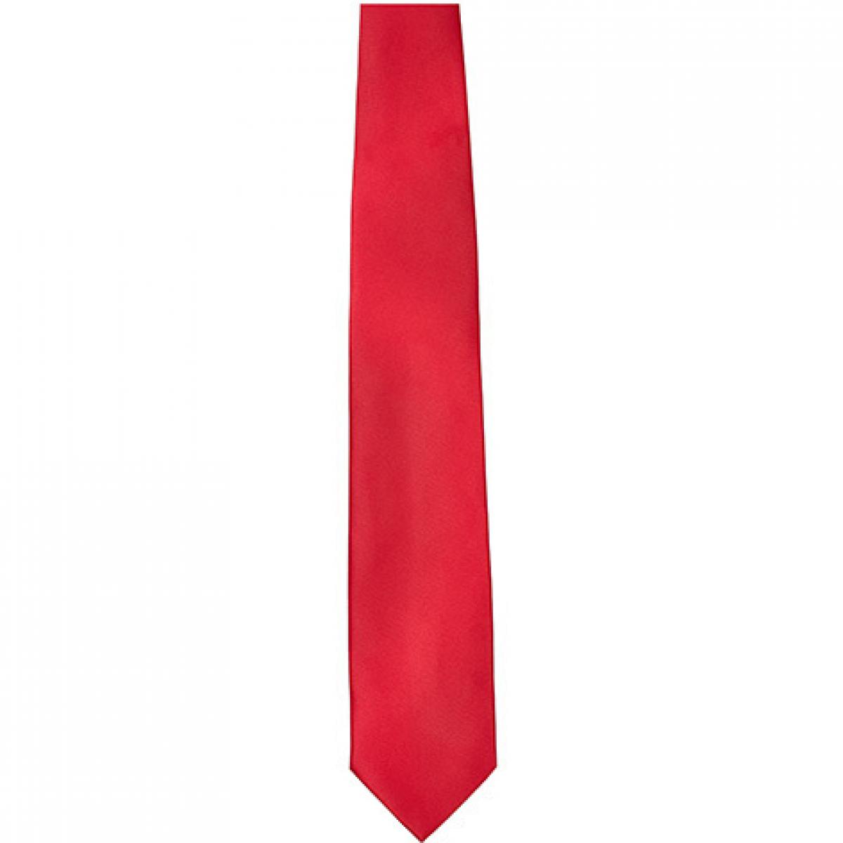 Hersteller: TYTO Herstellernummer: TT901 Artikelbezeichnung: Satin Tie / 144 x 8,5cm /  Zu 100% von Hand genäht Farbe: Red