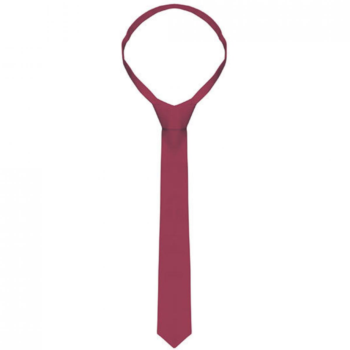 Hersteller: Karlowsky Herstellernummer: AK4 Artikelbezeichnung: Krawatte / 148 x 6,5 cm Farbe: Bordeaux (ca. Pantone 209C)