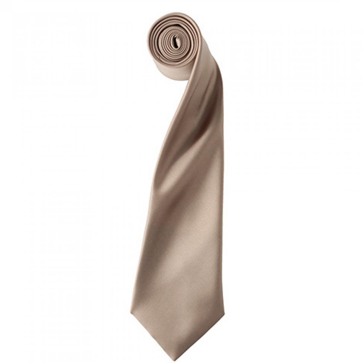 Hersteller: Premier Workwear Herstellernummer: PR750 Artikelbezeichnung: Satin Tie ´Colours´ / 144 x 8,5 cm Farbe: Khaki (ca. Pantone 7503)