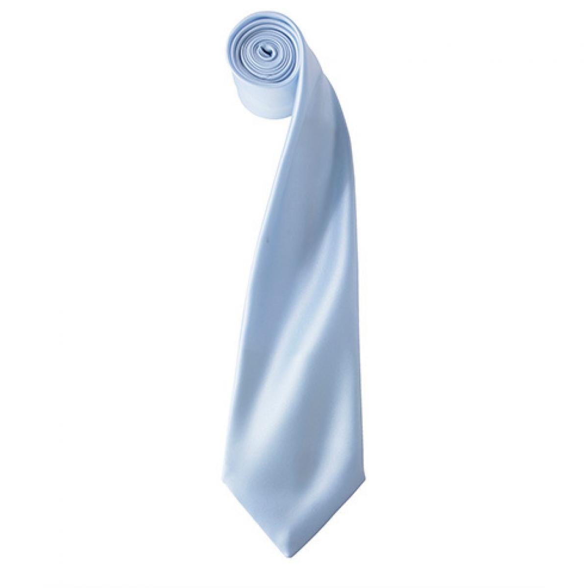Hersteller: Premier Workwear Herstellernummer: PR750 Artikelbezeichnung: Satin Tie ´Colours´ / 144 x 8,5 cm Farbe: Light Blue (ca. Pantone 2708)
