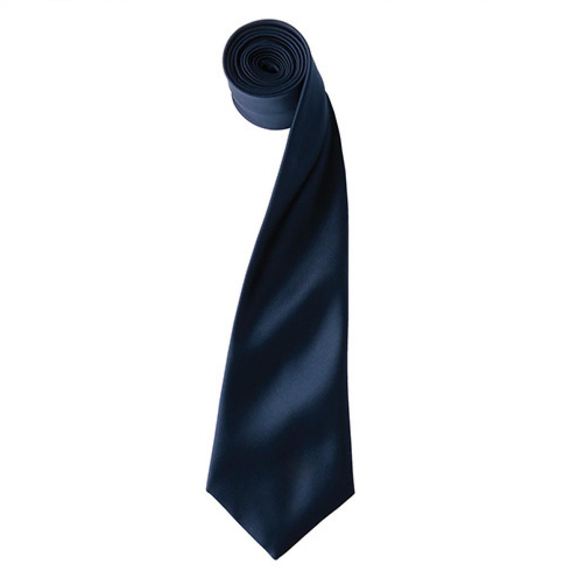 Hersteller: Premier Workwear Herstellernummer: PR750 Artikelbezeichnung: Satin Tie ´Colours´ / 144 x 8,5 cm Farbe: Navy (ca. Pantone 2766)