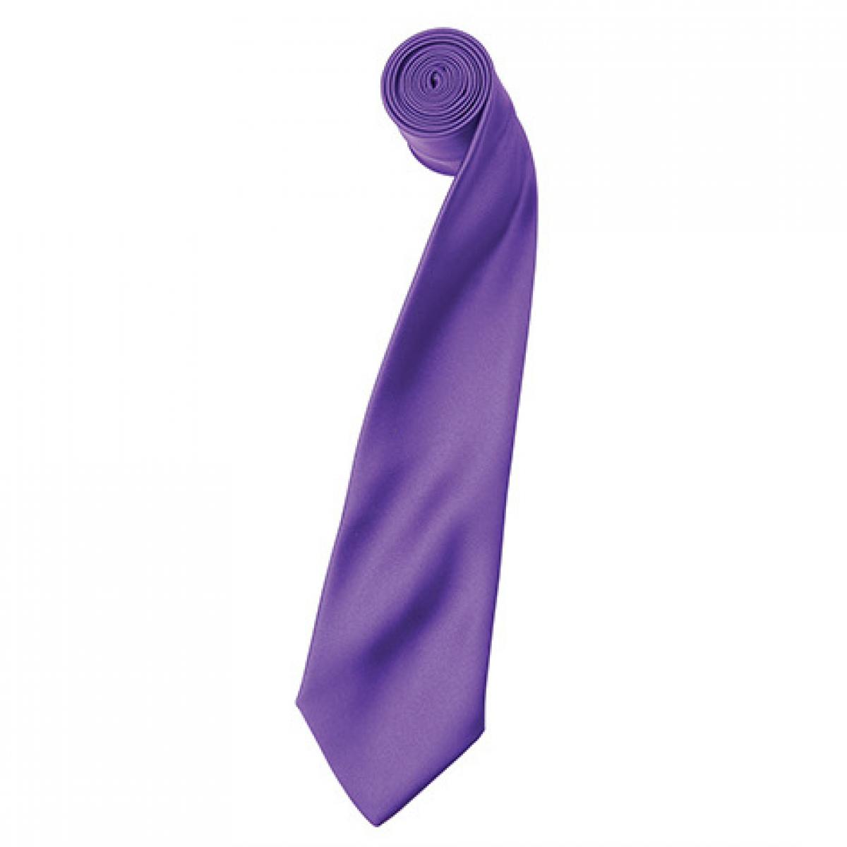 Hersteller: Premier Workwear Herstellernummer: PR750 Artikelbezeichnung: Satin Tie ´Colours´ / 144 x 8,5 cm Farbe: Rich Violet (ca. Pantone 2587)
