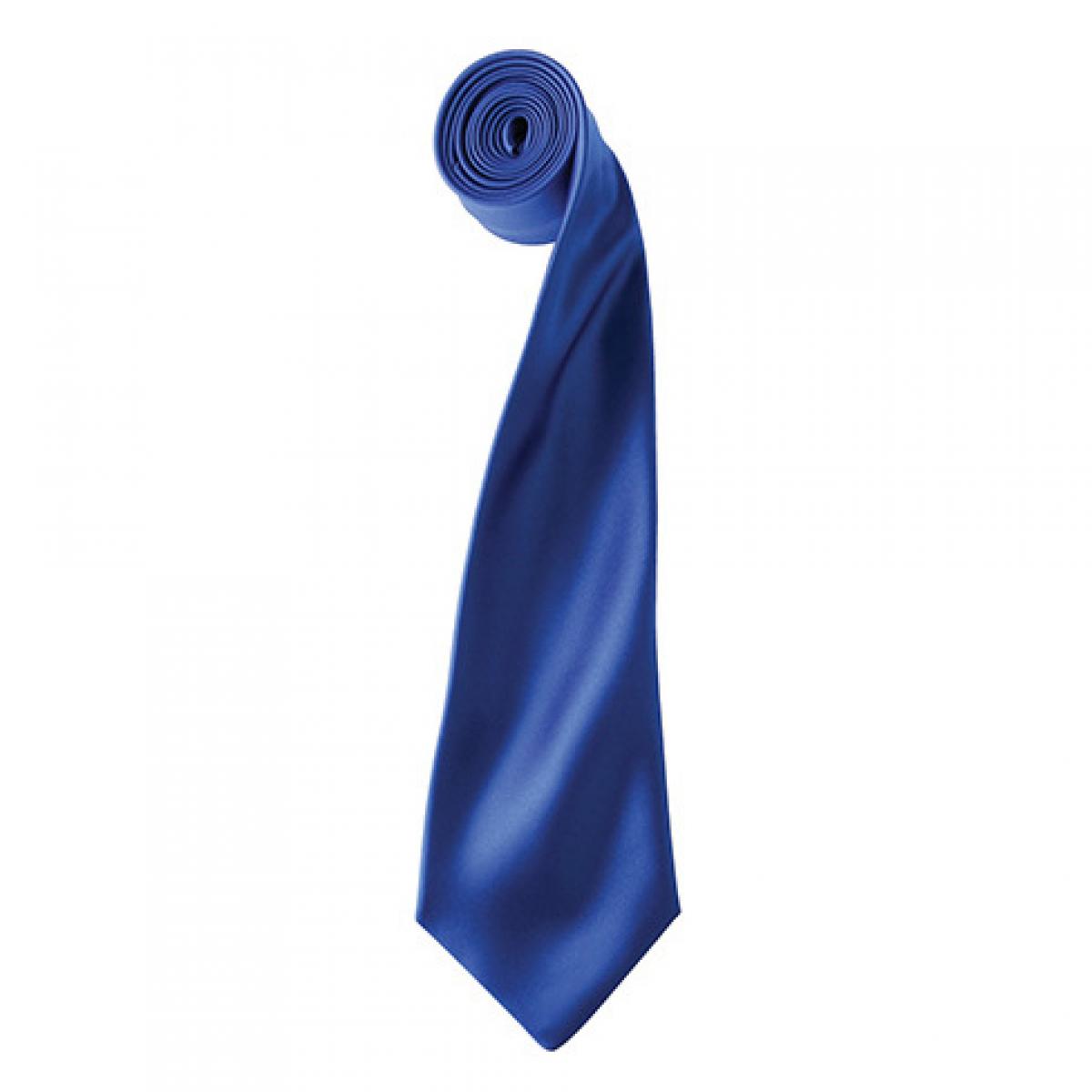 Hersteller: Premier Workwear Herstellernummer: PR750 Artikelbezeichnung: Satin Tie ´Colours´ / 144 x 8,5 cm Farbe: Royal (ca. Pantone 286)